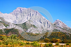 Mountain landscape photo