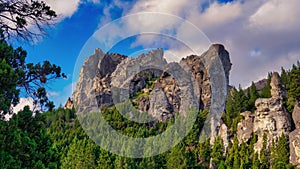 Mountain landscape in San Martin de los Andes, Neuquen, Argentina