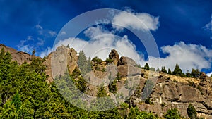 Mountain landscape in San Martin de los Andes, Neuquen, Argentina