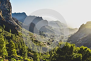 Mountain Landscape in a sunny day