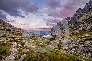 Mountain Landscape with a Tarn