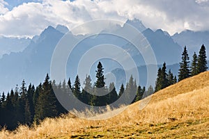 Mountain landscape, Tatry