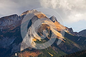 Mountain landscape, Tatry photo