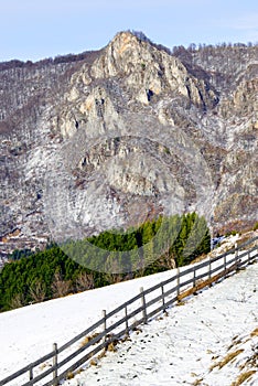 Mountain landscape of Western Serbia.