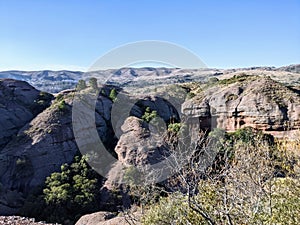 Mountain landscapes of Ongamira in the Cordoba Mountains, Argentina photo