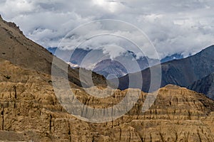 Mountain in Leh Ladakh near Srinagar-Leh Highway