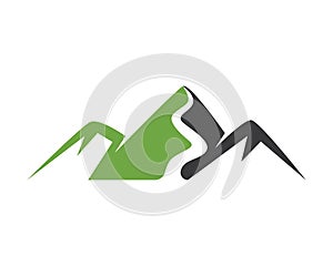 Mountain Logo Business Template Vector