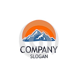 Mountain Logo Design Template Vector