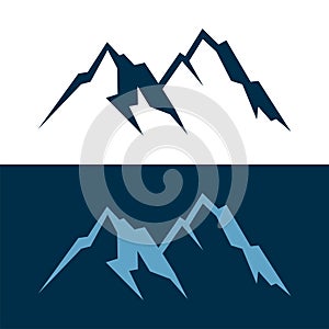 Mountain logo template Illustration Design. Vector EPS 10