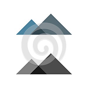 Mountain logo template Illustration Design. Vector EPS 10