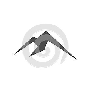 Mountain Logo Template Illustration Design. Vector EPS 10