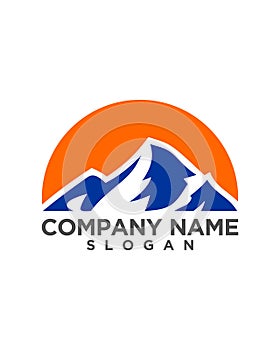Mountain Logo Template Vector