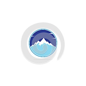 Mountain Logo Template Vector