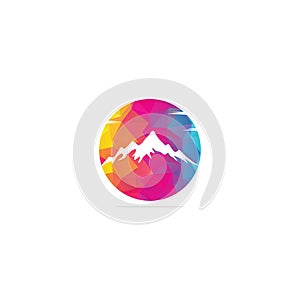 Mountain Logo Template Vector