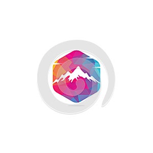 Mountain Logo Template Vector