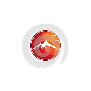 Mountain Logo Template Vector