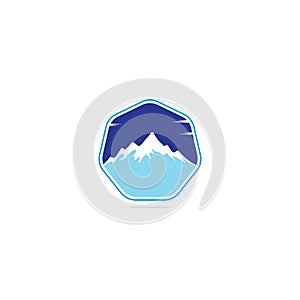 Mountain Logo Template Vector
