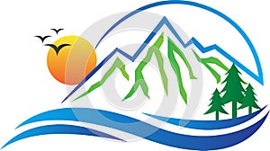 Mountain logo photo