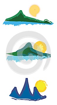 Mountain logos