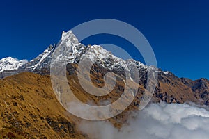 Mountain Machapuchare