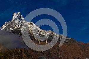 Mountain Machapuchare