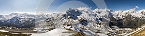 Panorama Grosglockner Alpen Hochstrasse Austria photo