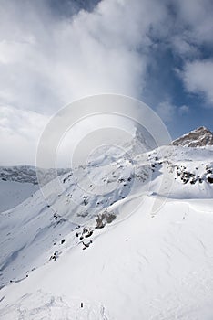 Mountain matterhorn zermatt switzerland photo