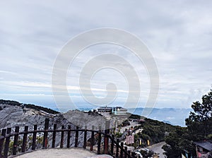 Mountain natural beutiful Panorama cloud