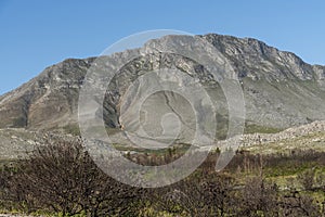 Mountain and nature reserve, South Africa