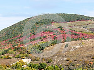 Mountain near Eged in Hungary