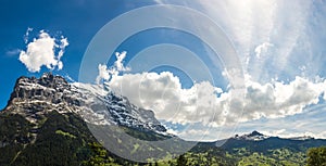 Mountain  near Gimmelwald