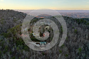 Mountain Neighbourhood Of Mansions 