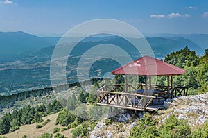Mountain observation house