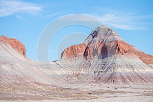 Mountain in the Painted Desert National Park, Arizona