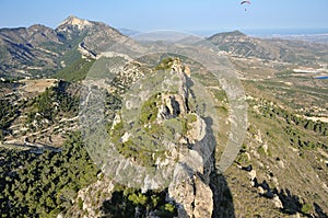 Mountain Palomaret in Spain