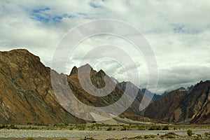 The Mountain in the pamirs