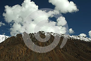 The Mountain in the pamirs