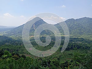 Photo Mountain Pancar, West Java Indonesia