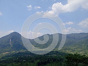 Photo Mountain Pancar, West Java Indonesia