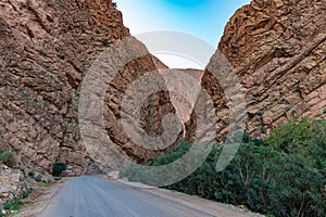 Mountain pass in Dades Gorges, Atlas Mountains, Morocco