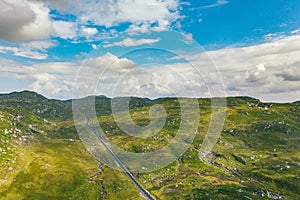 Mountain pass in Norway