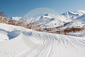 Mountain pass photo