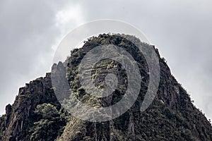 The Mountain Peak of Huayna Picchu