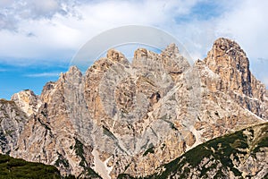 Monte Rudo and Croda dei Rondoi - Sesto Dolomites Italian Alps photo
