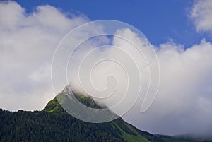 Mountain Peak in Sitka Alaska