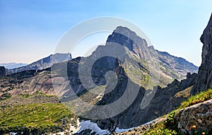 Mountain peak Starry. Ergaki Ridge photo