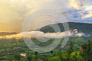 A Mountain in Petchaboon, Thailand