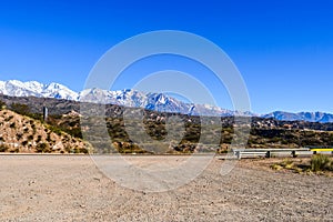 Mountain photography in Mendoza, Argentina.