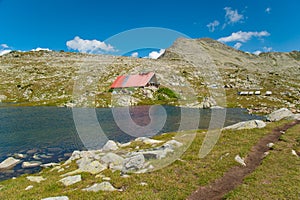 Mountain Pirin Tevno Lake Landscape