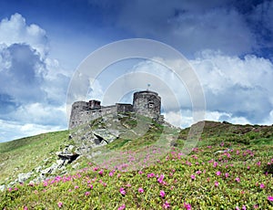 Mountain plateau landscape photo